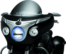 Load image into Gallery viewer, Kuryakyn Fairing Turn Signal Trim Indian Chrome - Powersports Haven