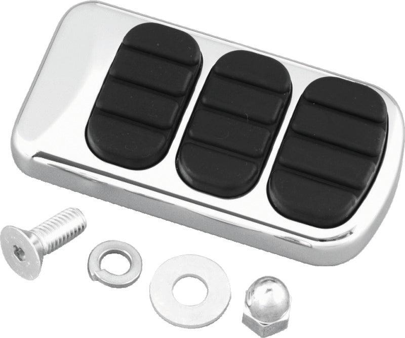 Kuryakyn ISO Standard Brake Pedal Pad Chrome - Powersports Haven