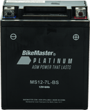BikeMaster AGM Battery - MS12-7L-BS
