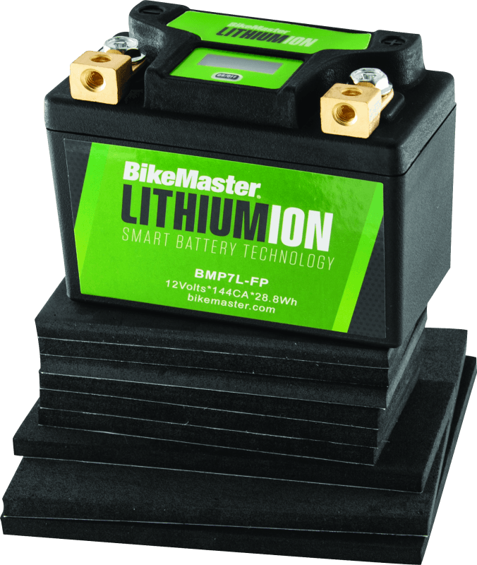 BikeMaster Lithium Ion 2.0 Battery BMP7L-FP - Powersports Haven