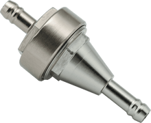 Load image into Gallery viewer, BikeMaster 1/4in Inline Fuel Filter - Titanium - Powersports Haven