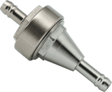 BikeMaster 1/4in Inline Fuel Filter - Titanium