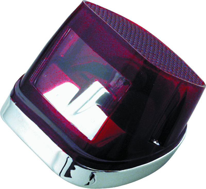 Bikers Choice 73-98 Big Twin And Sportster Replacement Taillight Red Replaces H-D 68008-73B - Powersports Haven