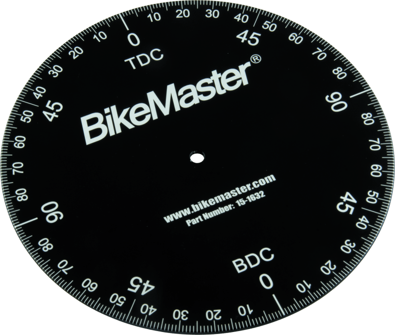 BikeMaster Timing Degree Wheel Aluminum - Powersports Haven
