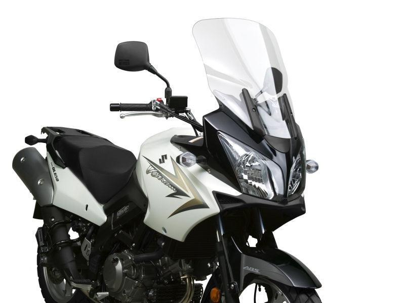National Cycle 04-12 Suzuki DL1000 V-Storm/Adventure V Stream/ Wave Mid/Std. Windshield - Clear - Powersports Haven
