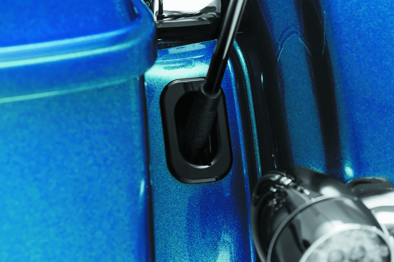 Kuryakyn Antenna Hole Accent Black - Powersports Haven