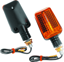 Load image into Gallery viewer, BikeMaster Universal Ministalk Marker Light - Black/Amber - Powersports Haven