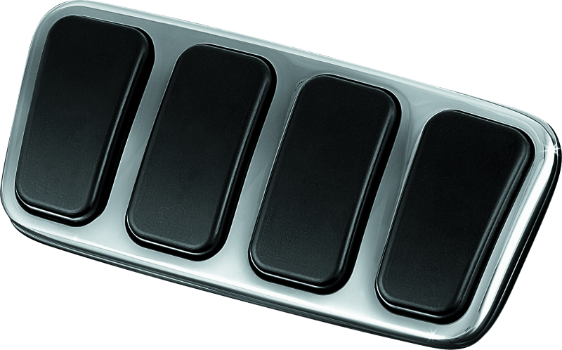 Kuryakyn Brake Pedal Pad For Honda Chrome - Powersports Haven