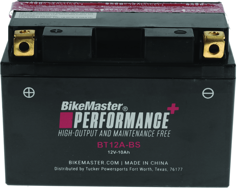 BikeMaster BT12A-BS Battery - Powersports Haven