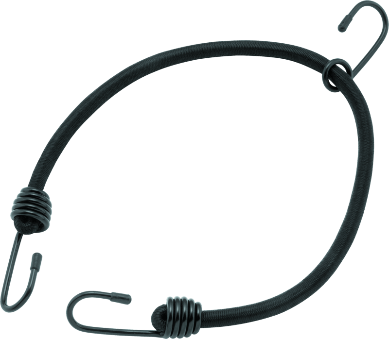 BikeMaster Bungee 24in Heavy Duty 3 Hook Black - Powersports Haven