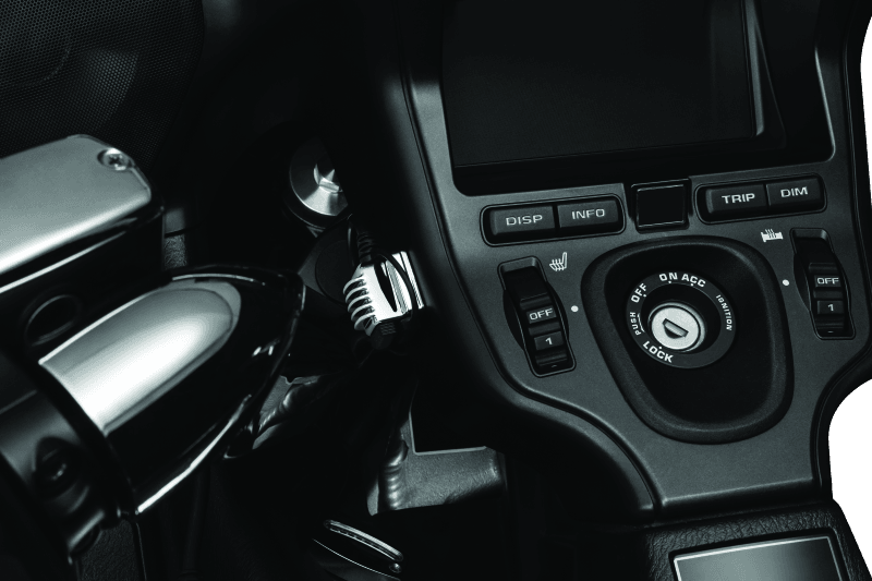 Kuryakyn USB Power Port Universal Charger Chrome - Powersports Haven