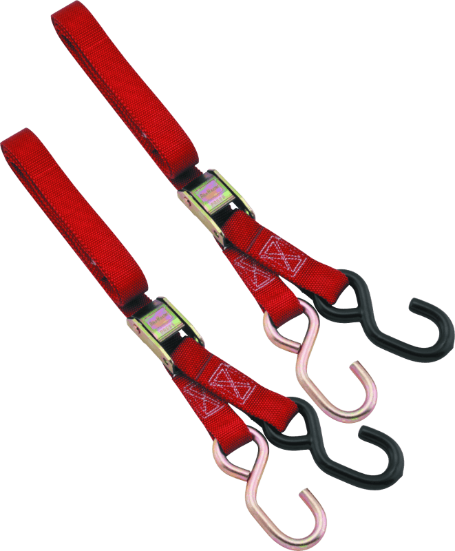 BikeMaster 1in Tiedown - Red - Powersports Haven