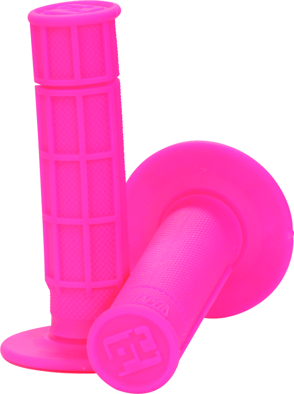 ProTaper 1/2 Waffle Grips - Neon Pink - Powersports Haven