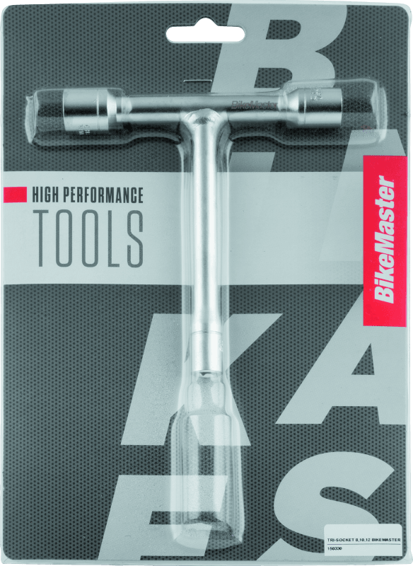 BikeMaster T-Handle 3-Way Socket - 8mm/10mm/12mm - Powersports Haven