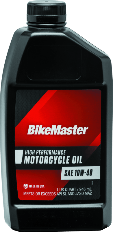 BikeMaster 10W40 Performance Oil - Quart - Powersports Haven
