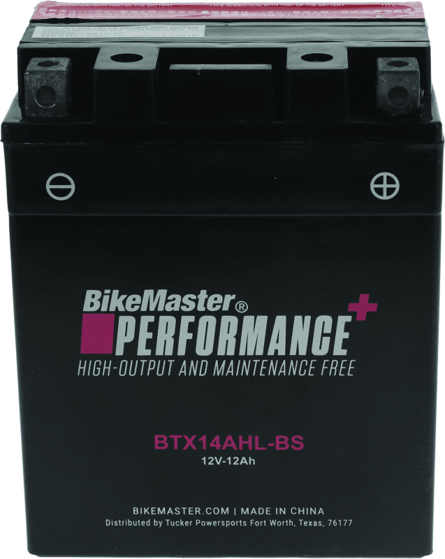 BikeMaster BTX14AHL-BS Battery - Powersports Haven