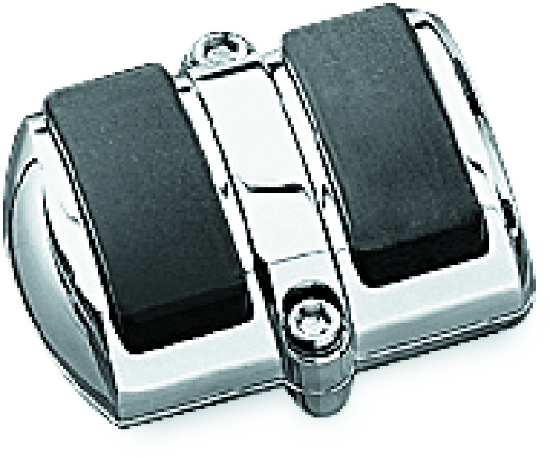 Kuryakyn Brake Pedal Cover 3in Wide Chrome - Powersports Haven