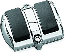 Load image into Gallery viewer, Kuryakyn Brake Pedal Cover 3in Wide Chrome - Powersports Haven