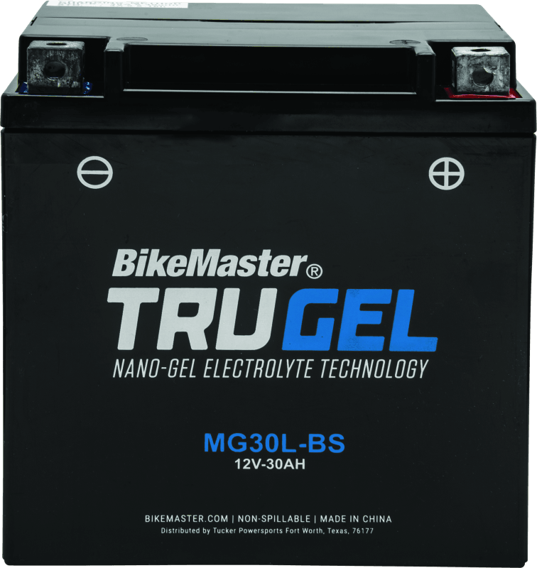 BikeMaster Trugel Battery MG30L-BS - Powersports Haven