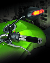 Load image into Gallery viewer, BikeMaster Grips 135mm Revolver Barend Grips - Silver - Powersports Haven