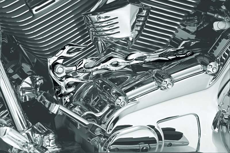 Kuryakyn Flame Shift Linkage Chrome - Powersports Haven