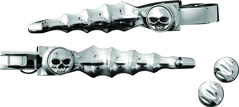 Kuryakyn Zombie Levers 96-Up Cable Chrome - Powersports Haven