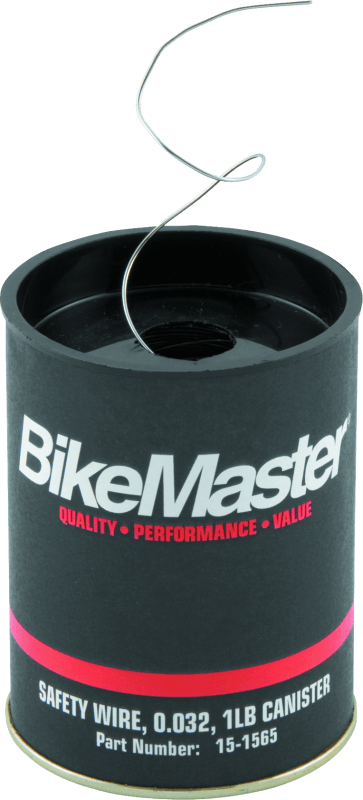 BikeMaster 0.032in Safety Wire Can - 1lb - Powersports Haven