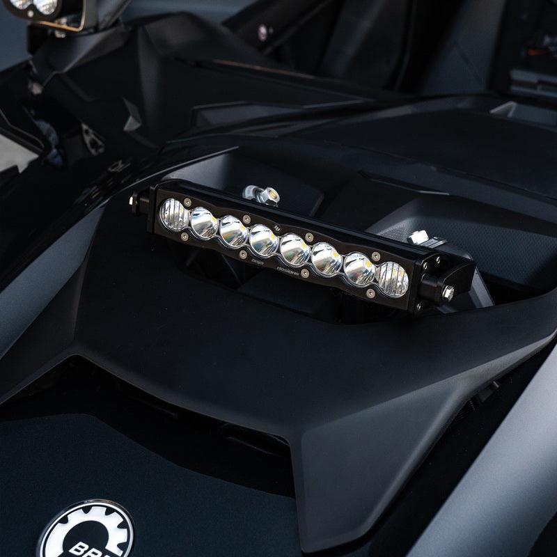 Baja Designs Can-Am Maverick R Clear 10in S8 Shock Tower Kit - Powersports Haven
