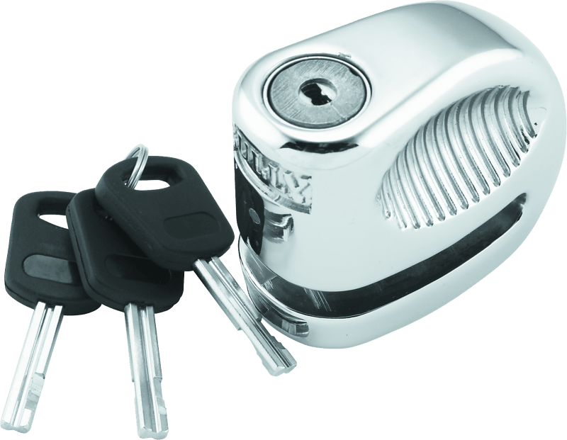 Bully Lock Disc Chrome w/ Pouch - 5.5mm - Powersports Haven