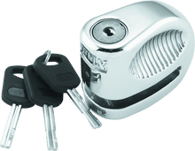 Load image into Gallery viewer, Bully Lock Disc Chrome w/ Pouch - 5.5mm - Powersports Haven