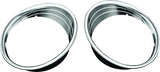 Kuryakyn Driving Light Bezels Indian Chrome