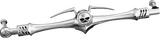 Kuryakyn Zombie Shift Linkage Chrome