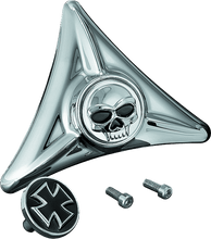 Load image into Gallery viewer, Kuryakyn License Plate Mounting Hole Covers Zombie Chrome - Powersports Haven