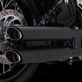Vance & Hines 15-20 Harley Davidson Indian Scout Twin Slash 3in PCX Slip-On Exhaust - Powersports Haven