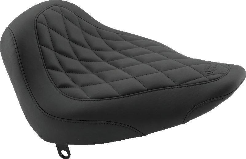 Mustang 80-07 Harley Early FL, FLHT Touring Accessories Fender Bib w/Studs - Black - Powersports Haven