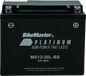 BikeMaster AGM Battery - MS12-20L-BS - Powersports Haven