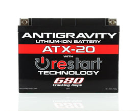 Antigravity YTX20 Lithium Battery w/Re-Start - Powersports Haven