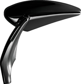 Performance Machine Mirror Assy Left Torque - Black Ano - Powersports Haven