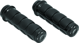 Kuryakyn ISO Grips Throttle-By -Wire Black - Powersports Haven