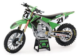 New Ray Toys Kawasaki KX450F Factory Team (Jason Anderson)/ Scale - 1:12 - Powersports Haven