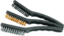 Load image into Gallery viewer, BikeMaster 3-pc Nylon/Wire Brush Set - Powersports Haven