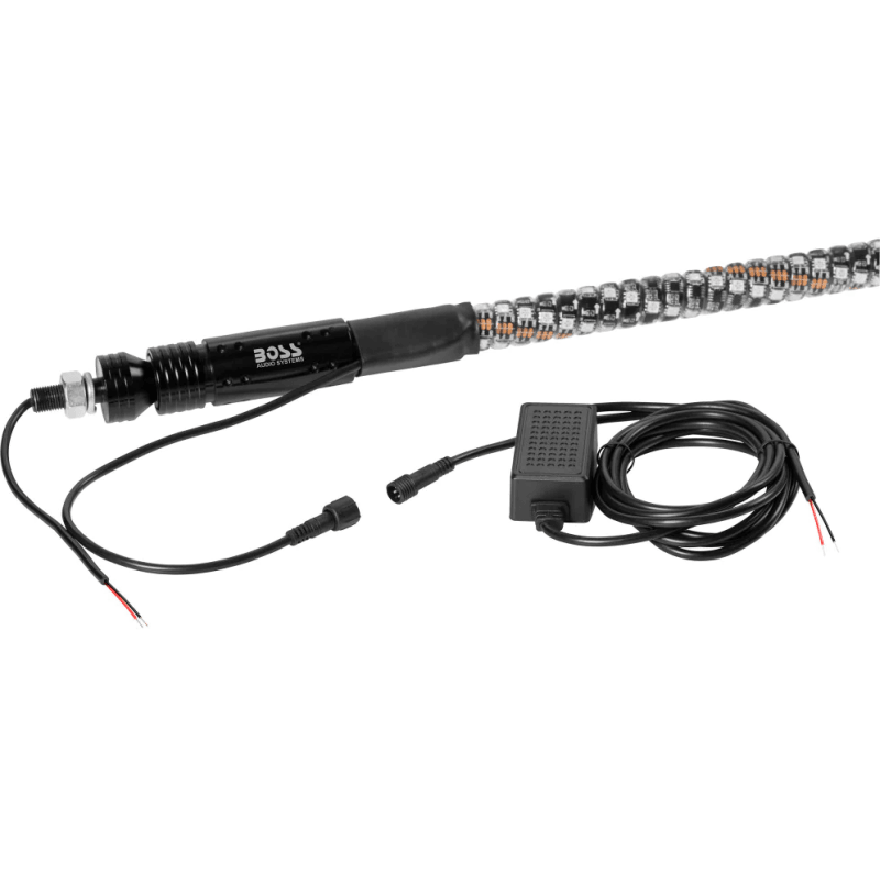 Boss Audio Systems ATV Whip Antenna/ 48 inch/ Multicolor/ IP67 Weatherproof - Powersports Haven