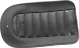 Mustang 05-17 Harley Deluxe (With Standard Rack) Wide Touring Passenger Seat - Black