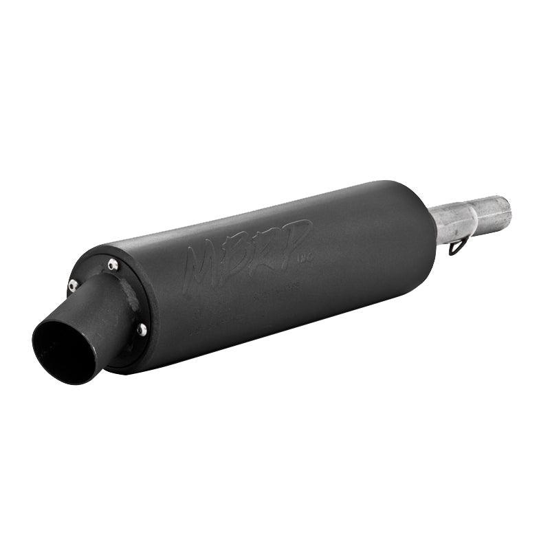 MBRP 1985-90 Yamaha YFM 200/225 Moto-4 Direct Replacement Slip-On Exhaust w/Utility Muffler - Powersports Haven