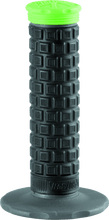 Load image into Gallery viewer, ProTaper Pillow Top Lite Grips - Gray/Black/Grn - Powersports Haven