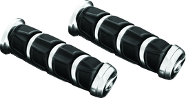 Kuryakyn Kinetic Grips Universal 1in Chrome - Powersports Haven