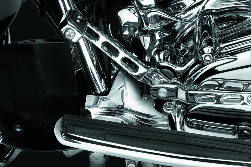 Kuryakyn Lower Front Frame Cover 91-16 Touring Chrome - Powersports Haven