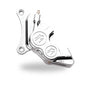 Performance Machine Caliper 137x4B Left 11.5in - Chrome - Powersports Haven