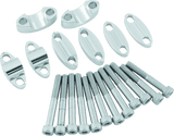 BikeMaster Aluminum Handlebar Risers 7/8in - Silver