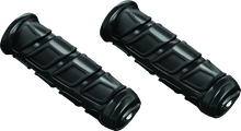 Load image into Gallery viewer, Kuryakyn Kinetic Grips Universal 1in Gloss Black - Powersports Haven